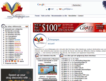 Tablet Screenshot of joliespages.com